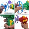 Torque Gyro Children's Educational Toys Creative Launch Rotary Pistol Gyro