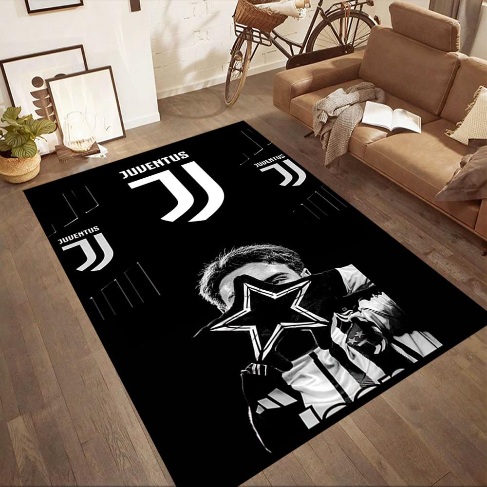Juventus Floor Rug Office Rug Perfect For Decorate Room Living Rooms Hallway Kitchen Antislip Carpet Anime Office Decor
