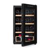 Electric Wine Cellar - VINOBOX - Vinobox Pro 48 Bottles - Black - 1 Door - 85 Cm Height