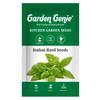 Garden Genie Italian Basil Seeds (Green) - 1 Packet (1000 Seeds) | Italian Basil Plant & Herb Seeds for Gardening