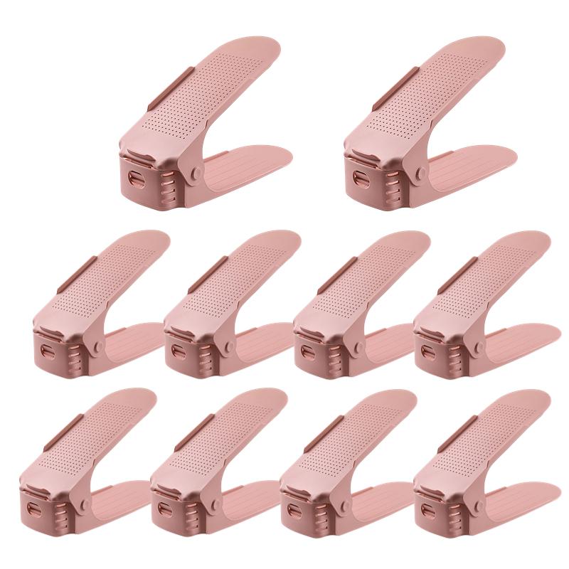 Xiaomi Mijia  5-10PCS Adjustable Shoe Rack Double Shelf Shoe Stacker Holder Space Savers Shoe Storage Organizer Shoe Slots for Closet Organization