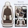 Citroen Car Seat Cushion - Versailles, C5, Elysee, Fukang, C4, Sega, C3-XR - Linen Seat Cover