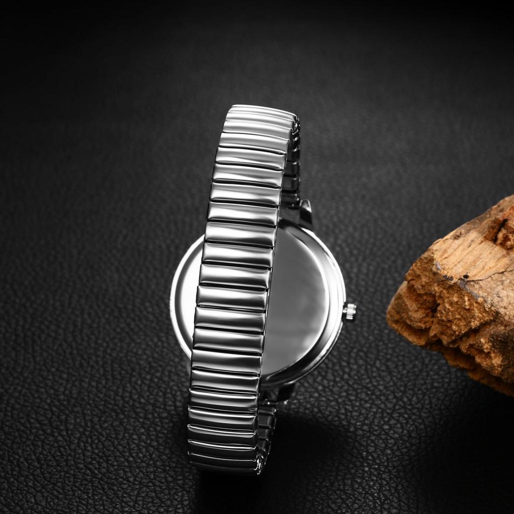 Waterproof One Size Fits Analog Cute and Stylish Alloy Perfect for Commuting or School Perfect Gift for White and Christmas Women's Watch, Most,