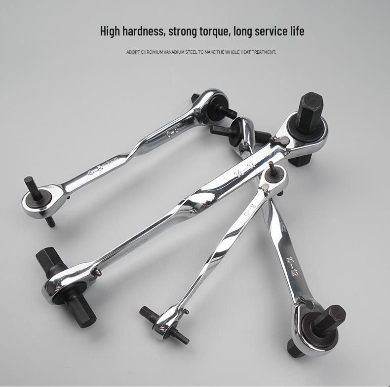 Craftsman 4-Way Ratcheting Hex Key Wrench with Hexagonal Handle