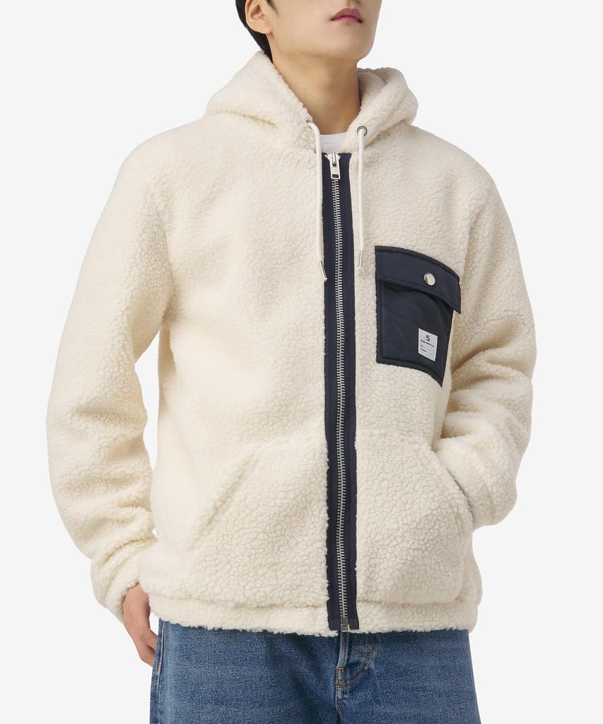 Department Five Asher Zipper Jacket - Cream / Uc5132Tf0219012