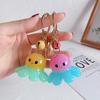 Octopus Trendy Keychain With Metal Pendant Available In Multiple Colors Vibrant