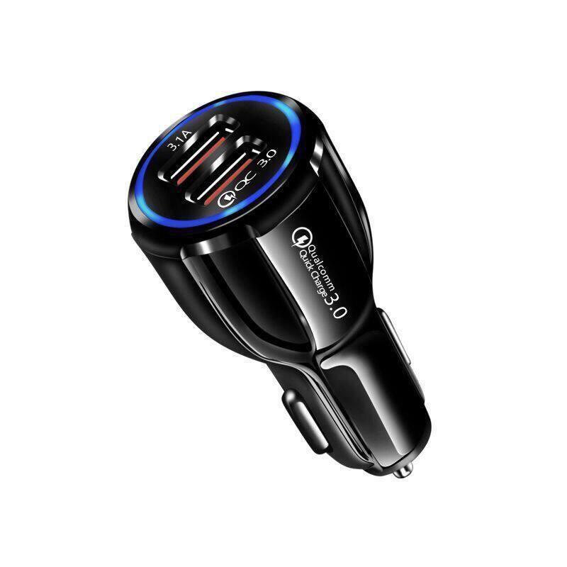 200W Stealth Car Charger USB Converter for 12V - Super Fast Charging