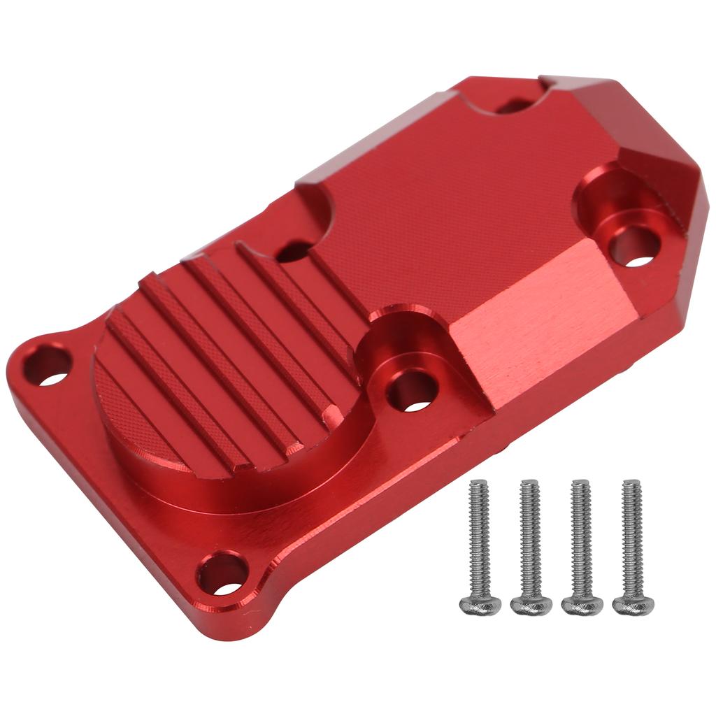 Counterweight Diff Cover Upgrade Accessories Fit for Axial SCX24 90081 124 RC Model CarRed