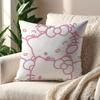 Kawaii HHello KKittyY Pink cushion cover For Pillow Printing Sofa Decoration HomeCar Room Coffee Shop Office NordicSimplicity