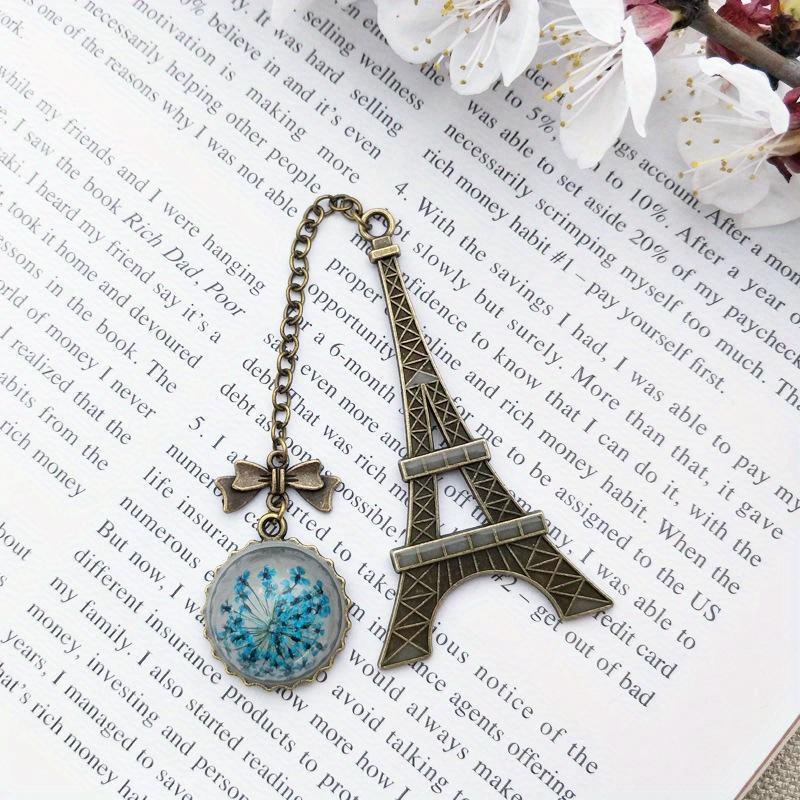 

Винтажные металлические книжные закладки с Эйфелевой башней для книг, креативный предмет, детский подарок, корейские канцелярские закладки, маркеры для книг Rudder