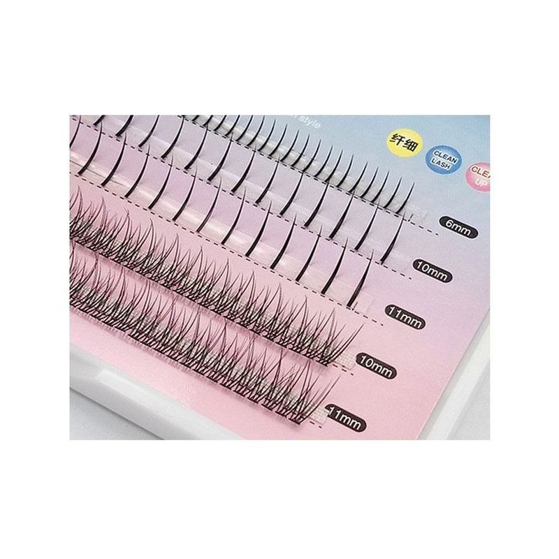 Mogugu - Natürliche, einzelne Wimpernbündel für den unteren Wimpernkranz
