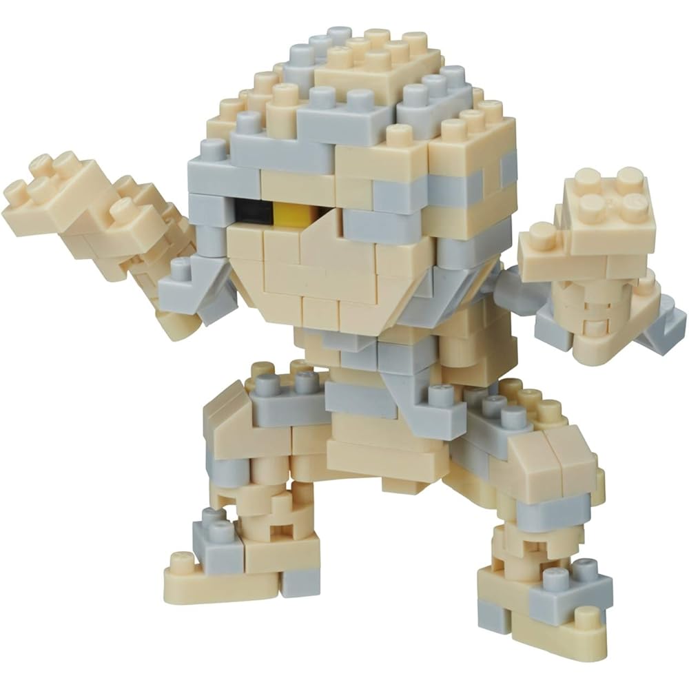 Kawada Nano Block Mummy Figure Building Set NBC_317