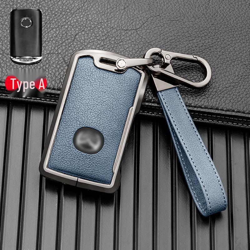 Multi-Color Full-Cover Metal Key Case for 2021+ Mazda CX-30, CX-5, Axela