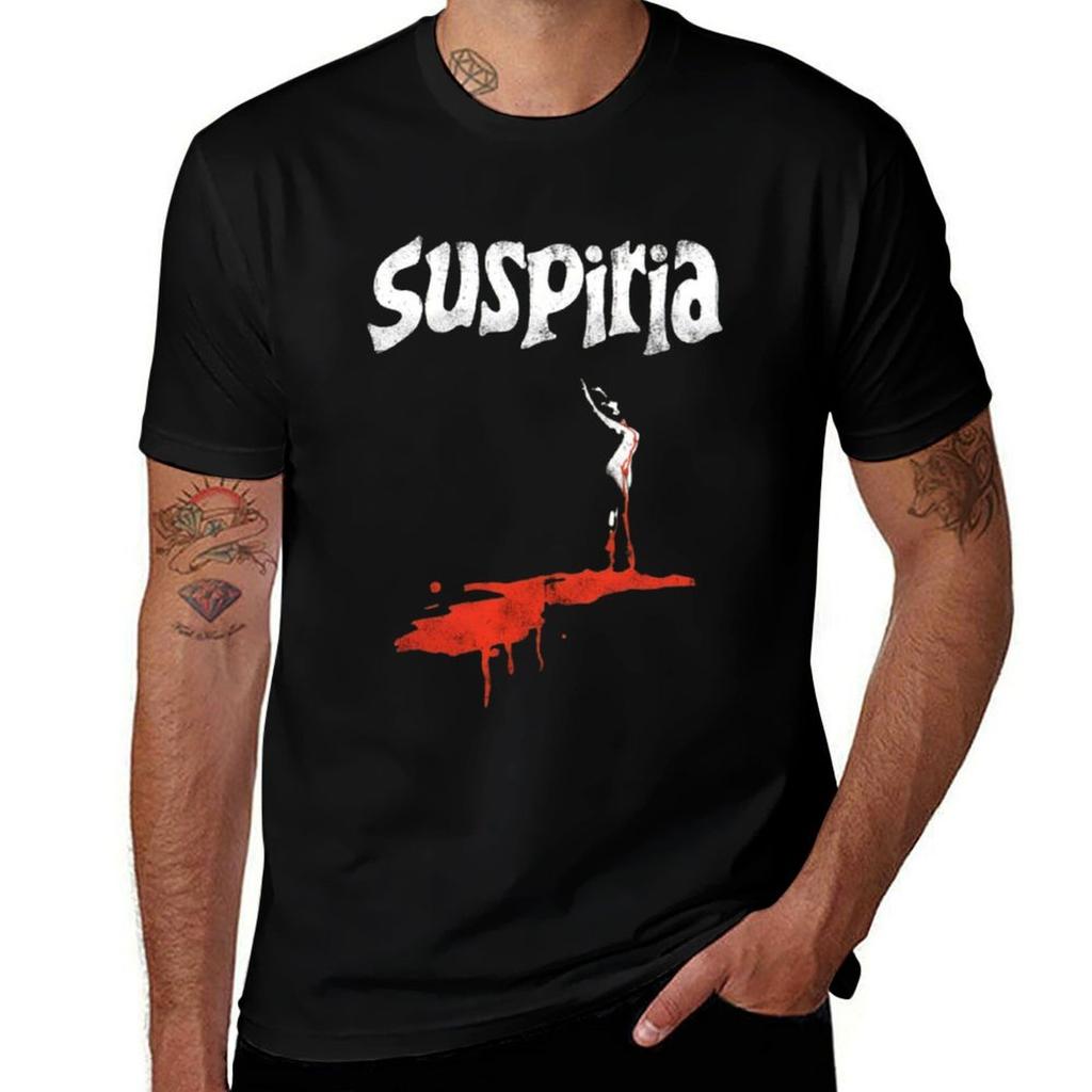 Suspiria Remake TShirt Plus Size Summer Short Sleeve TShirt
