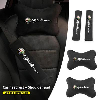 Modne poduszki pod kark, zagłówki, naramienniki do foteli samochodowych Akcesoria do Giulietta Mito Giulia Stelvio Brera 147 156 159