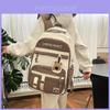 Durable Oxford Cloth Backpack For Middle And High School Students Large Capacity