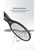 Black Foot Scrubber Pedicure Set - 7-Piece Tool Kit for Removing Dead Skin and Calluses