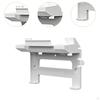 Router Shelf Wall Rack Sturdy with Screws Parts Hollow Design Mount Floating for TV