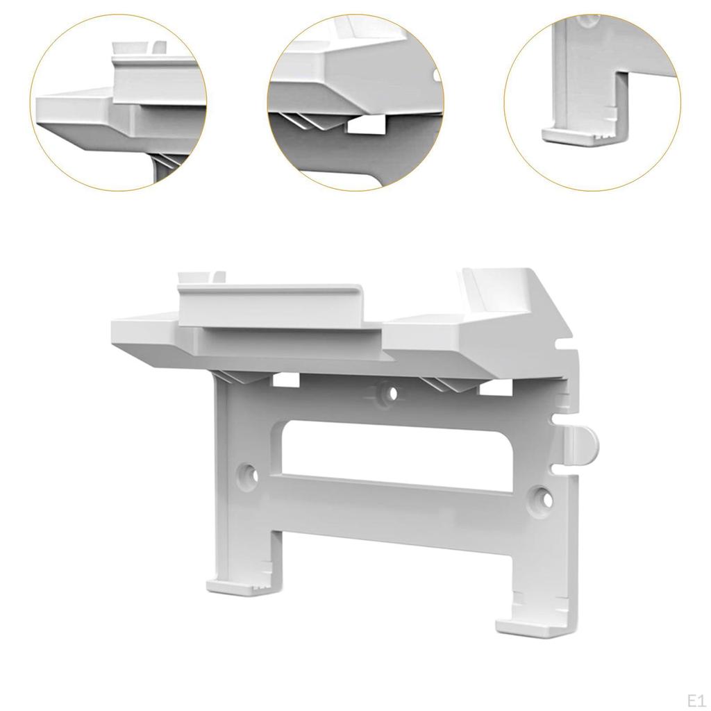 Router Shelf Wall Rack Sturdy with Screws Parts Hollow Design Mount Floating for TV