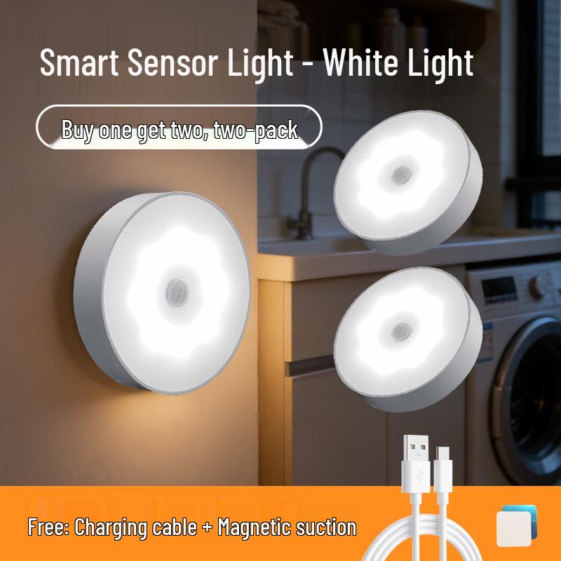 Smart Motion-Sensor LED Night Light for Home & Dorm