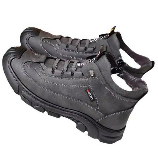 Men's Northeast High-Top Waterproof Snow Boots - Winter Warm, Plus Velvet, Trendy, and Protective.