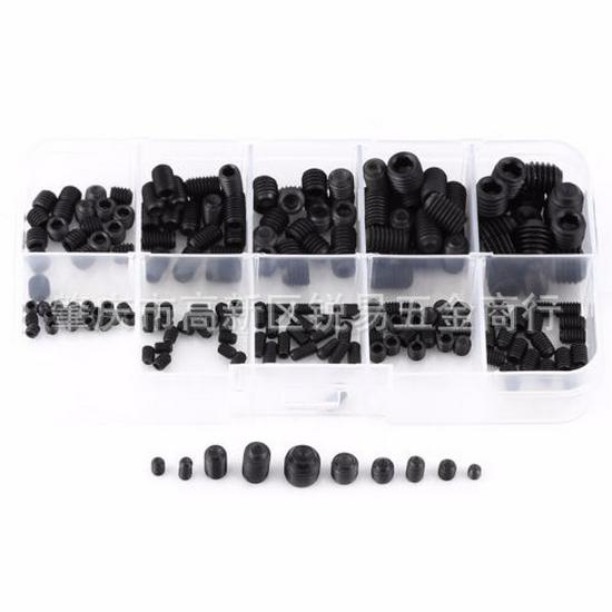200PCS Internal Hex Socket Head Screws: Box Packaged, Hot-Selling In Foreign Markets