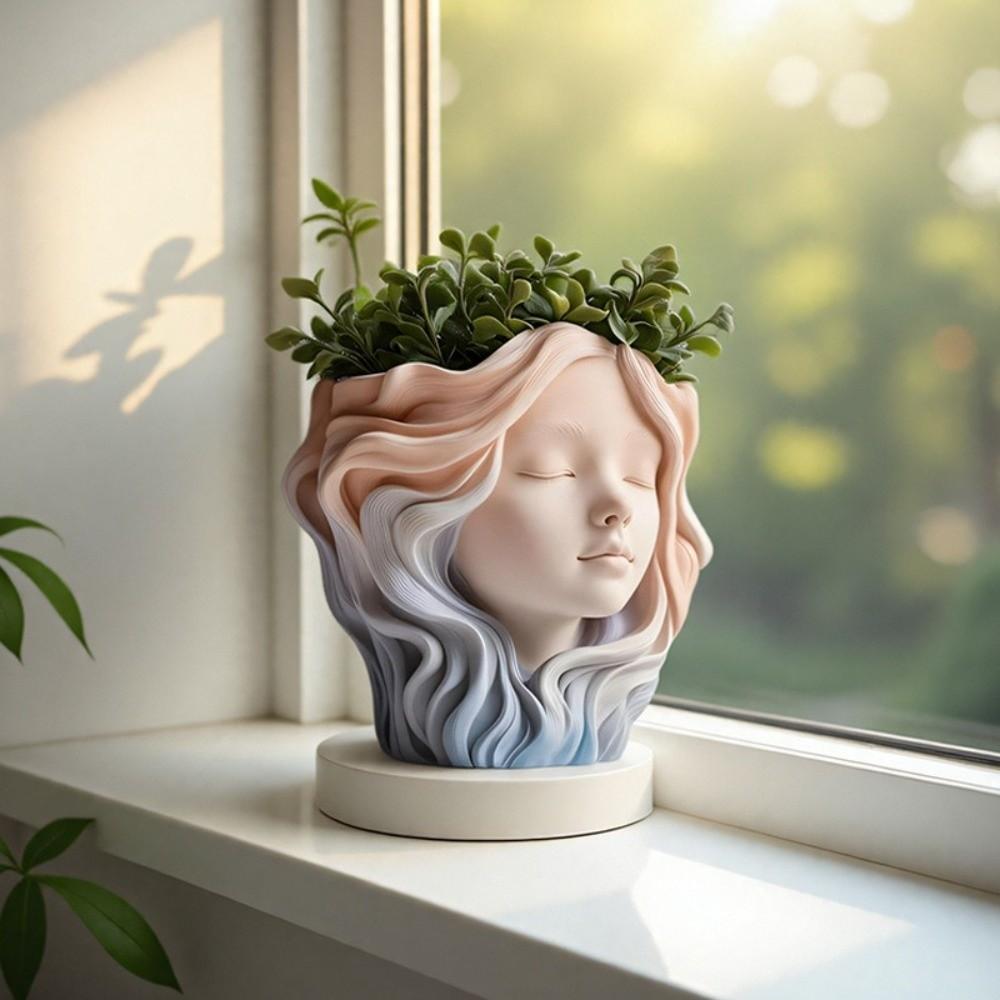 Decorative Silicone Candy Mold DIY Drip Glue Mold Creative Flower Pot Mold Mold  Wedding Decor