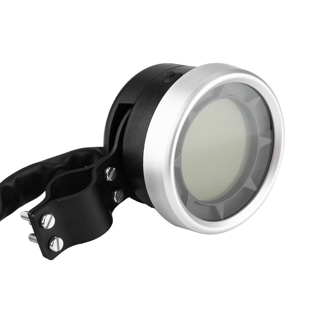 Motorcycle Multifunctional LCD Meter Tachometer Speedometer Odometer Overspeed Warning