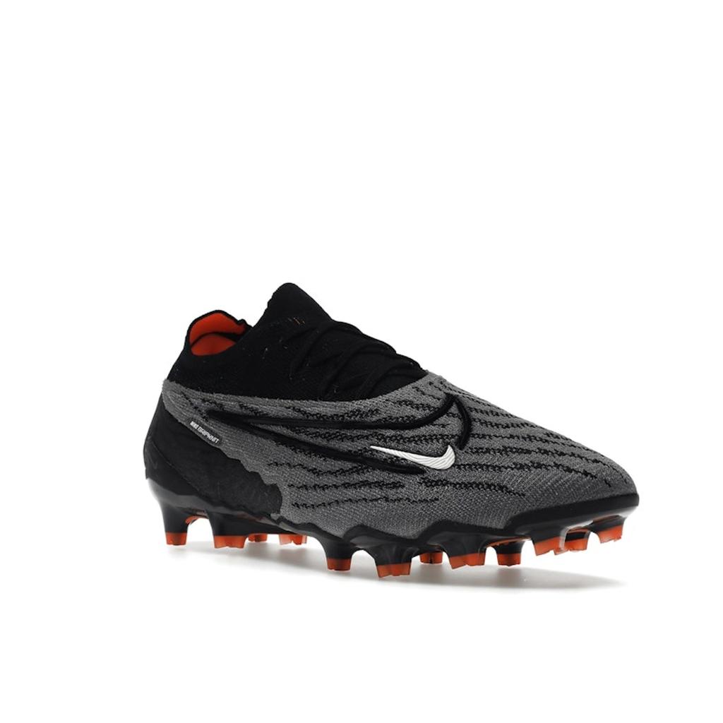 Nike Phantom GX Elite Gripknit FG Shadow Pack Men Sneakers Black Dark-Smoke-Grey Total-Orange DC9968-010