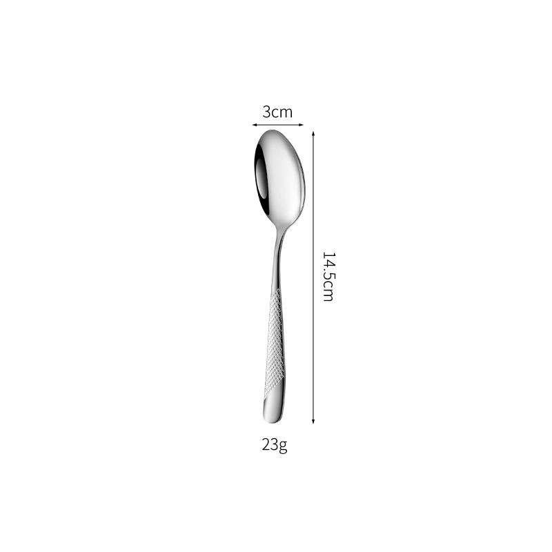 Star Diamond Stainless Steel Gold-Plated Flatware Set: Luxury Knife, Fork, and Spoon for Upscale Dining.