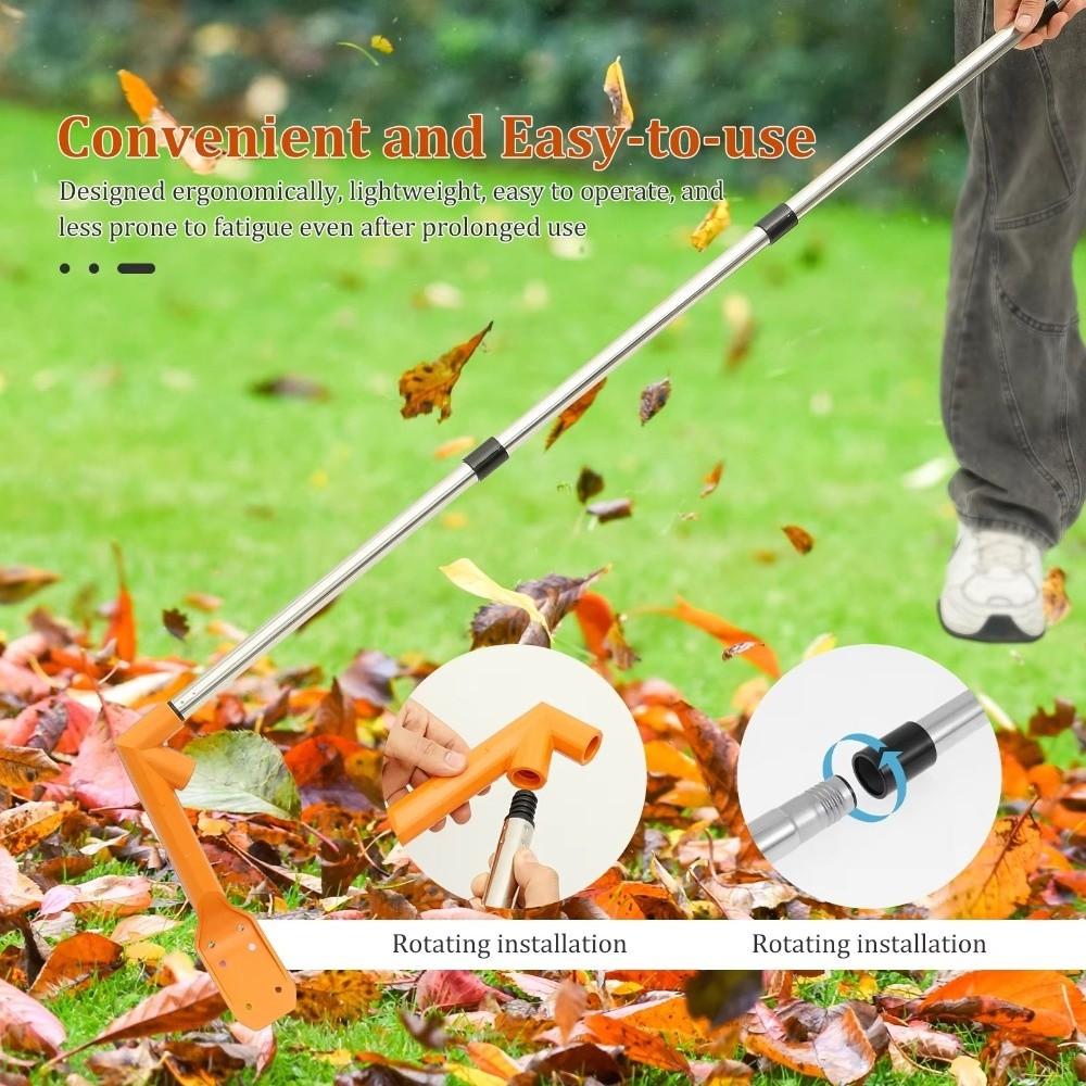 Abrasion Resistance Pipe Cleaners Tool Long Handle Roofing Leaf Shove  for Home Residence