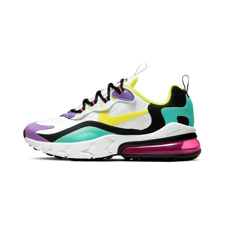 

новые детские кроссовки Nike Air Max 270 с нескользящей амортизацией, износостойкие, для повседневной носки, многоцветные, для детей 3-7 лет 28