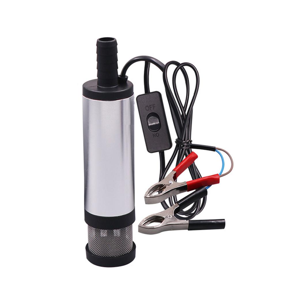 Portable Electric Oil Pump Efficient and Reliable Fuel Transfer Pump for Car Boat & Outdoor Activities Simple Operation