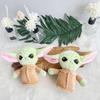 Adorable Yoda Baby Plush Backpack Decoration Soft Stuffed Animal Key Ring For Children Non-cartoon Design