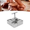 Stainless Steel Clay Cutter Spring Loaded Plunger   Cutting Handcraft   Cake Cutter Mold for Salads Desserts