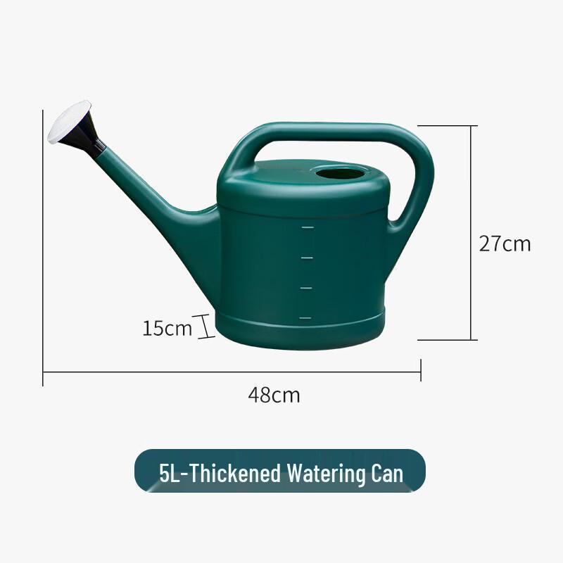 Long Spout Large Capacity Plastic Watering Can