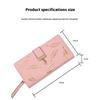 Women's Wallet Hollow Leaf Wallet Wallet Two Fold Zipper Long Card Bag Clutch