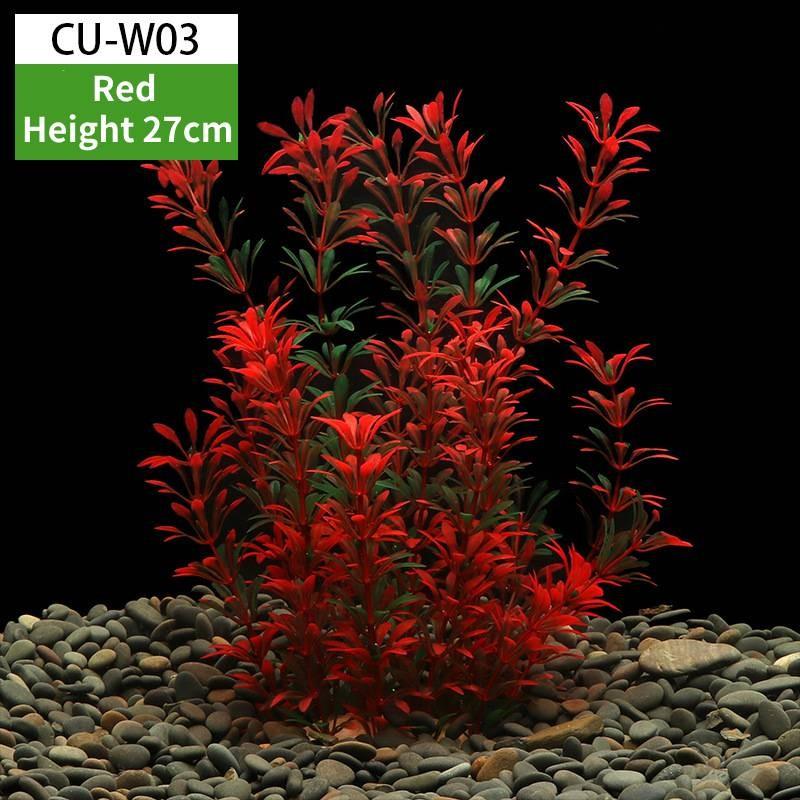 Simulated Aquatic Aquarium Plants Artificial Plastic Grass Fish Tanks Plant