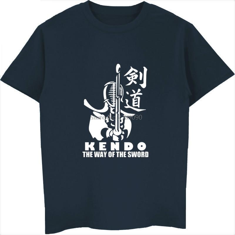 Модная мужская хлопковая футболка Kendo Single Strike, летняя мужская футболка с коротким рукавом, хип-хоп футболки, топы, уличная одежда Harajuku S