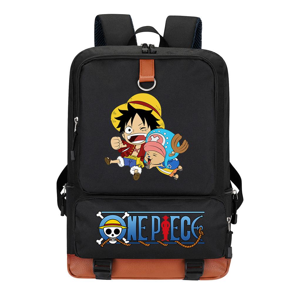 Popular Animation Peripheral Backpack Computer Bag Junior High School Students Personality Large Capacity Schoolbag