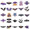 50pcs Cute Bat Stickers: Nocturnal Creatures Graffiti for Journals & Tablets