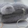 Cute Cartoon Cat Plush Coin Purse Keychain Earphone Storage Bag Backpack Hangings Ornament Gifts
