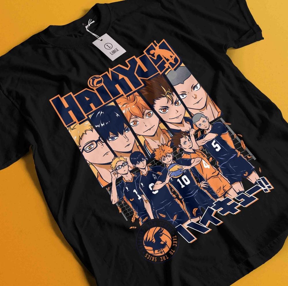 

Hinata Shoyo Manga Strip Haikyuu Haikyu Anime Unisex Tshirt T-Shirt Tee ALL SIZE M