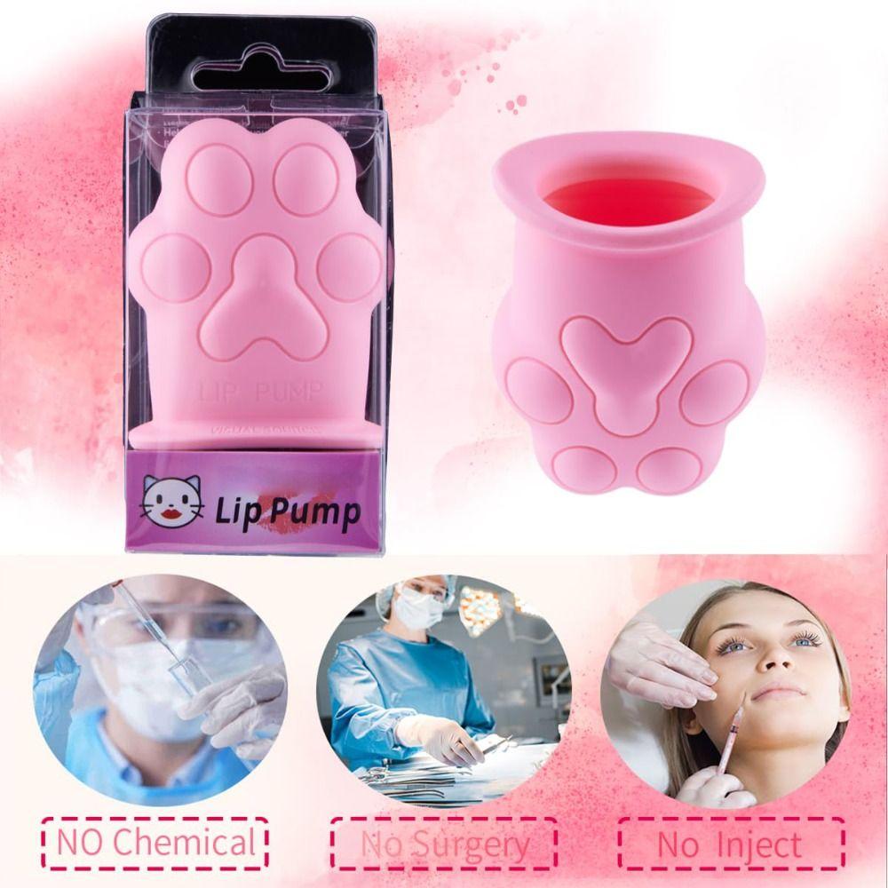 Cat Paw Pattern Lip Plumper Device Reusable Lip Plumper Tool Portable Lip Enhancer Tool