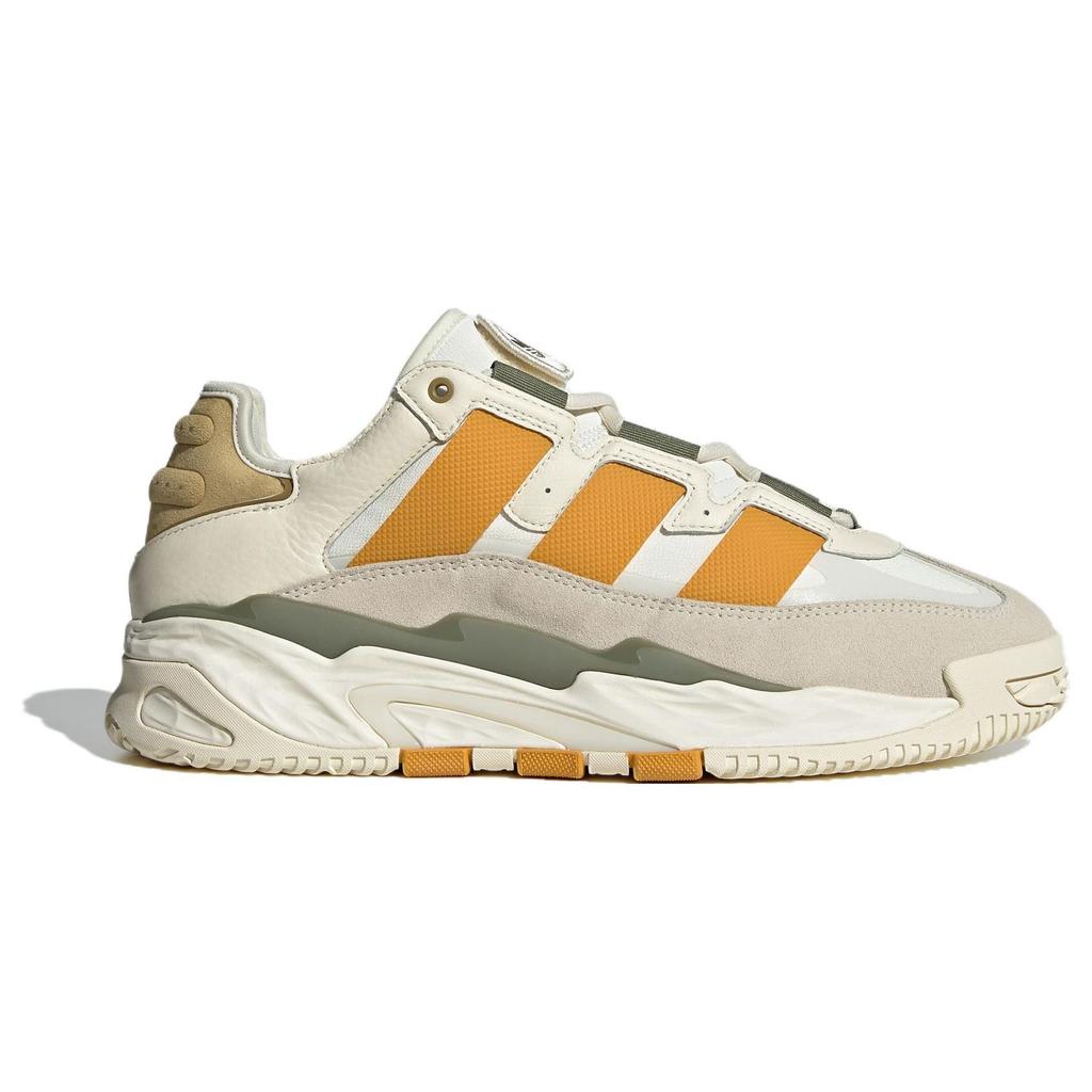 Adidas Originals Niteball 1.0 Round Toe Lace-Up Shock Absorbing Non-Slip Wear-Resistant Rebound Low-Top Lifestyle Casual Shoes Unisex Sneakers ID1121