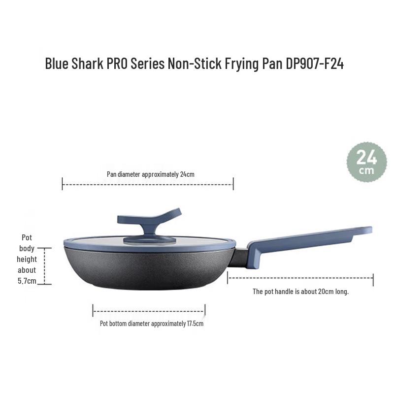 DESLON Blue Shark Pro Series Non-stick Frying Pan