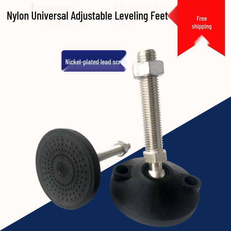 

Регулируемые нейлоновые поворотные выравнивающие ножки M16 для шкафов Base D40-M8*50