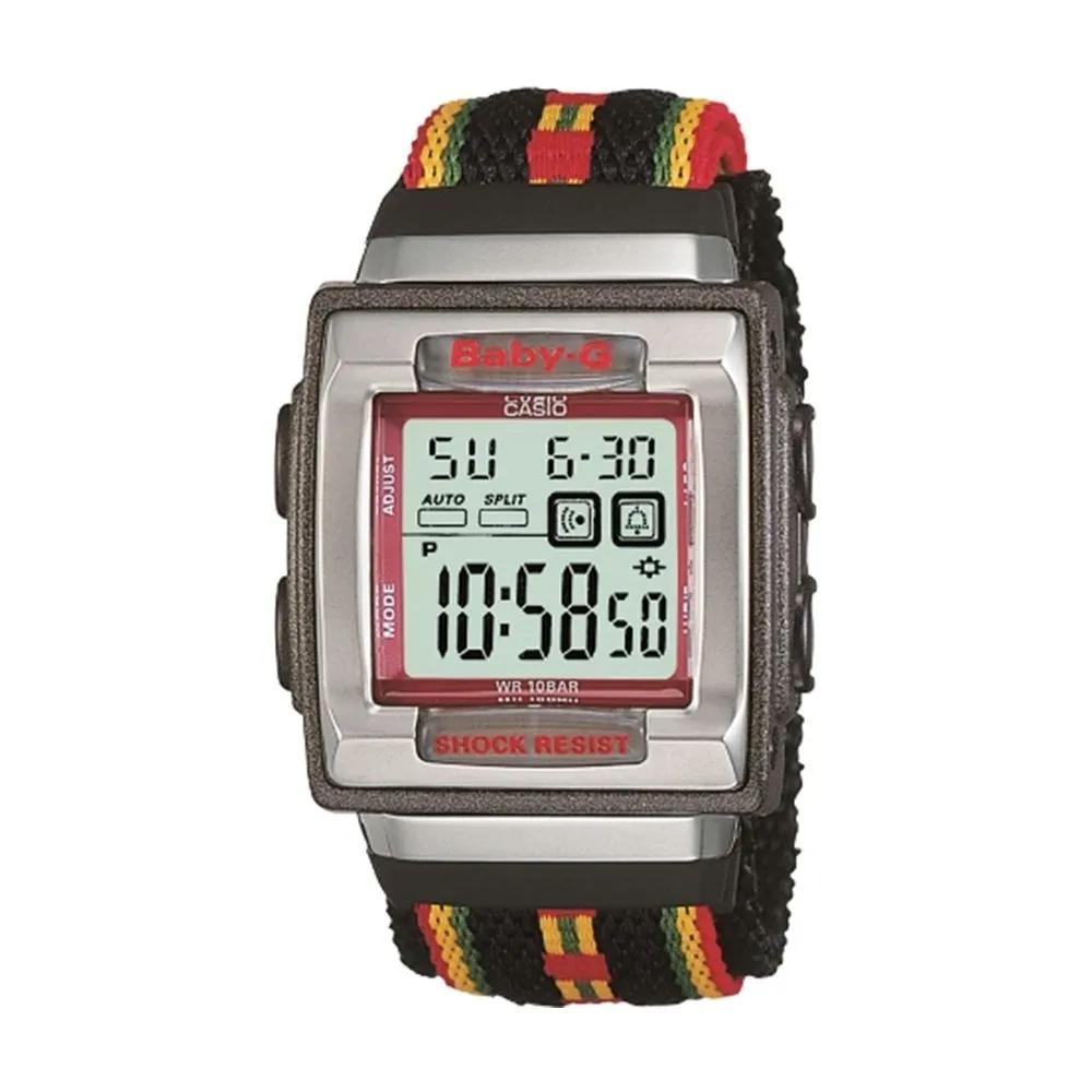 G-SHOCK BABY-G Women s NATO Fabric Watch BG-185SI-1