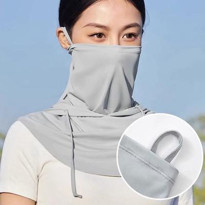 Summer Hats For Women Sunscreen Outdoor Anti Uv Cycling Beach Hat Female Floppy Foldable Ladies Hat Sunhat Ice Silk Face Cover