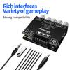 ZK-MT21 Subwoofer Digital Power Amplifier Board AUX 12V 24V 2.1 Channel Stereo Amp Module 50WX2+100W Bluetooth 5.0 Bass Amp